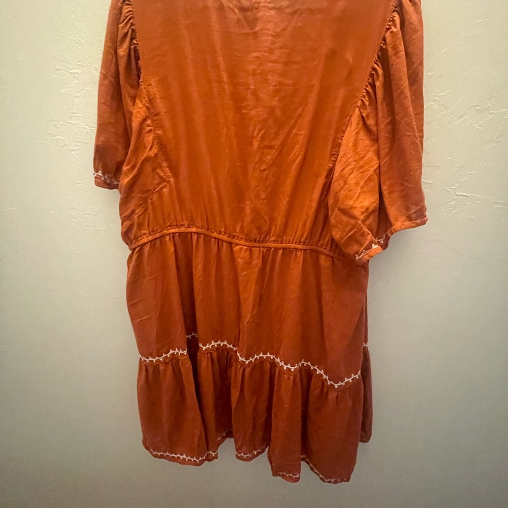 Old Navy Brunt Orange Dress XL